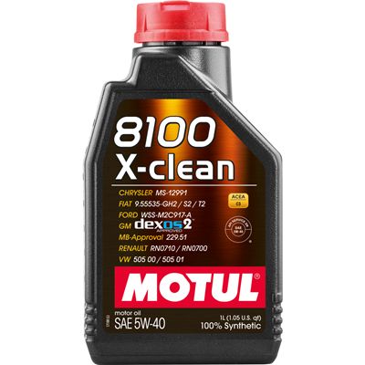 MOTUL 8100 X-CLEAN C3 5W40