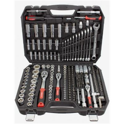 KROFTOOLS JUEGO LLAVES VASO 1/4" 3/8" 1/2" 219 PIEZAS