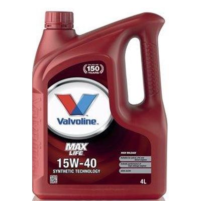 VALVOLINE MAX LIFE SAE 15W40 4L