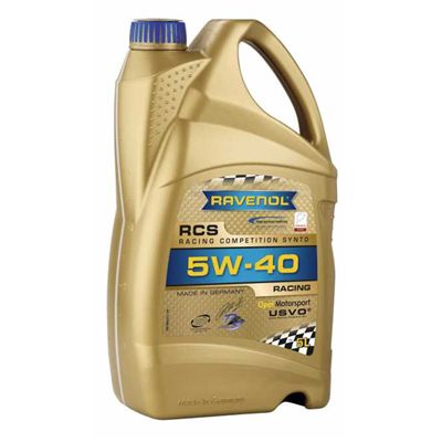 RAVENOL RCS RACING COMPETICION SYNTO 5W40 5L