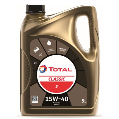 TOTAL CLASSIC 5 15W40 5L