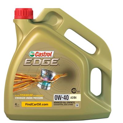 CASTROL EDGE A3/B4 0W40 4L