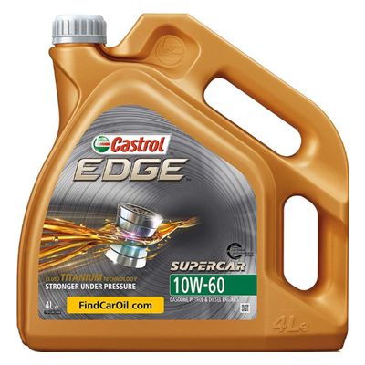 CASTROL EDGE SUPERCAR 10W60 4L